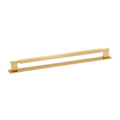 Handle Arpa/Back Plate - 320mm - Brushed Brass in the group Outlet at Beslag Online (373106-11)