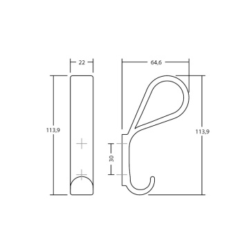 Hook Belt - Forest Green