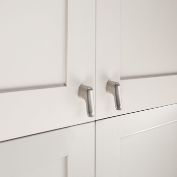 Cabinet Knob Luv - Stainless Steel Look