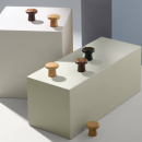 Cabinet Knob Classis - 25mm - Walnut