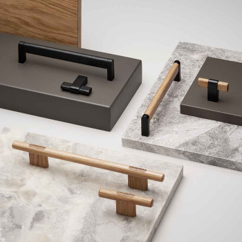 Cabinet Knob T Join - Oak