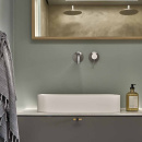 Cabinet Knob T Crossing - Oak/Black