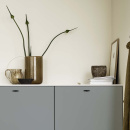 Cabinet Knob T Crossing - Black/Black