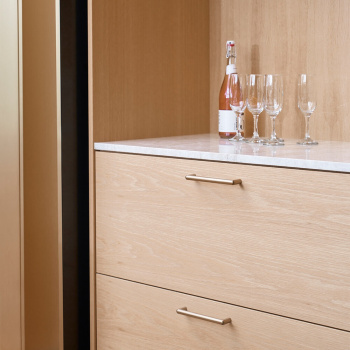 Handle Arcade - Brushed Brass