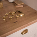 Cabinet Knob 401 - Brass (Matte)
