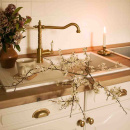 Cabinet Knob 401 - Brass (Matte)