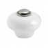 Knob 409 is a stylish knob in porcelain from Beslag Design.