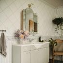 Knob 409 - 32mm - Tin/Porcelain