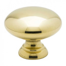 Cabinet Knob 411 - 32mm - Polished Brass