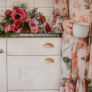 Cup Pull Handle 3922 - 64mm - Polished Brass