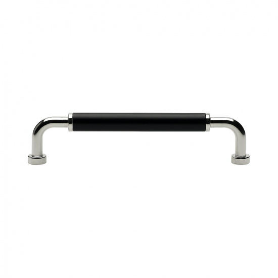 Handle Brohult M - 128mm - Nickel plated/Black
