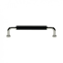 Handle Brohult M - 128mm - Nickel plated/Black