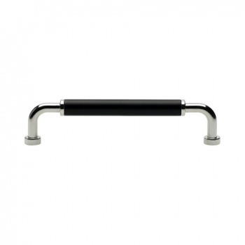 Handle Brohult M - 128mm - Nickel plated/Black