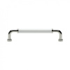 Handle Brohult M - 128mm - Nickel plated/White