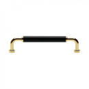 Handle Brohult M - 128mm - Polished Brass/Black