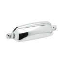 Cup Pull Handle Newport - 96mm - Chrome