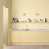 Toniton Circular Knob - Yellow