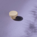 Toniton Circular Knob - Greige