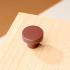 Toniton Circular Knob - Reddish Brown Toniton Circular Knob - Reddish Brown