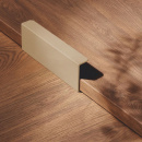 Toniton Hide Handle - Greige