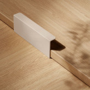 Toniton Hide Handle - Greige