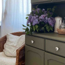 Cabinet Knob 8131 - Green/Antique