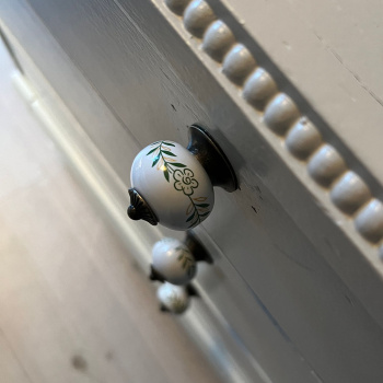 Cabinet Knob 8131 - Green/Antique