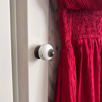 Cabinet Knob 8131 - Green/Antique