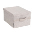 Storage box with lid - Beige Storage box with lid - Beige