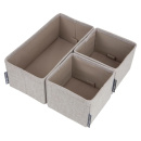 Storage box 3-set - Beige
