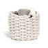 Round Basket - Off-white Round Basket - Off-white