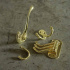 Hook Lagan - Polished Brass