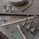 Hook Lagan - Brushed Chrome