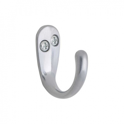 Hook Viskan - Brushed Chrome in the group Hooks / Color/Material / Chrome at Beslag Online (590031-21)