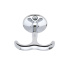 Hook Siljan - Polished Chrome Hook Siljan - Polished Chrome