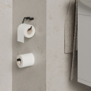 Toilet Roll Holder Stay - Matte Black