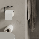 Toilet Roll Holder Stay - Matte Black