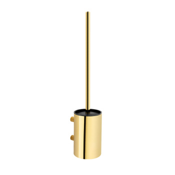 Toilet Brush Match - Polished Brass