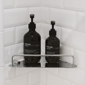 Corner Shelf Match - Polished Chrome