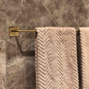 Base 200 Towel Rail - Polished Brass