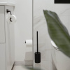 Base 200 Toilet Roll Holder - Matte Black