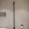 Base 200 Toilet Roll Holder - Matte Black