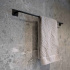 Base 200 Towel Rail - Matte Black