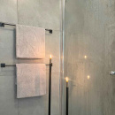 Base 200 Towel Rail - Matte Black