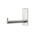 Base 200 Spare Paper Holder - Brushed Stainless Steel Base 200 Spare Paper Holder - Brushed Stainless Steel