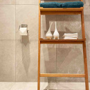 Base 200 Toilet Roll Holder - Brushed Stainless Steel