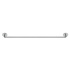 Base 100 Towel Rail - Brushed Stainless Steel Brushed stainless steel towel rail from Beslag Design