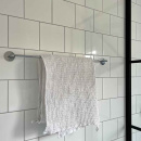 Base 100 Towel Rail - Brushed Stainless Steel