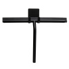 Shower Scraper With Holder Base - Matte Black