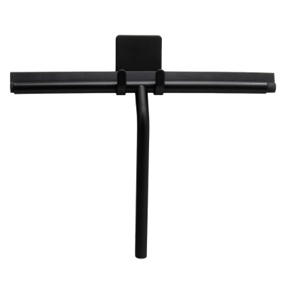 Shower Scraper With Holder Base - Matte Black in the group Bathroom Accessories at Beslag Online (606055-41)